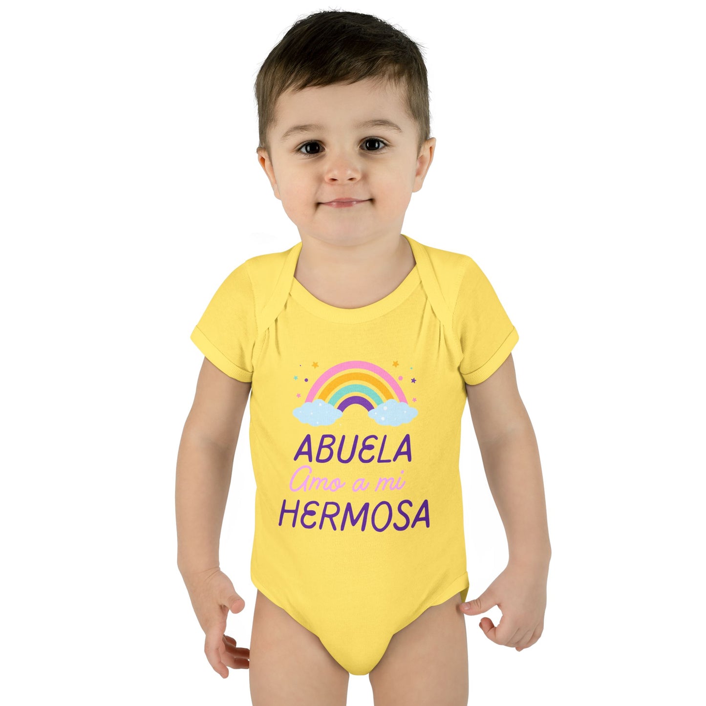 Abuela Infant Baby Rib Bodysuit