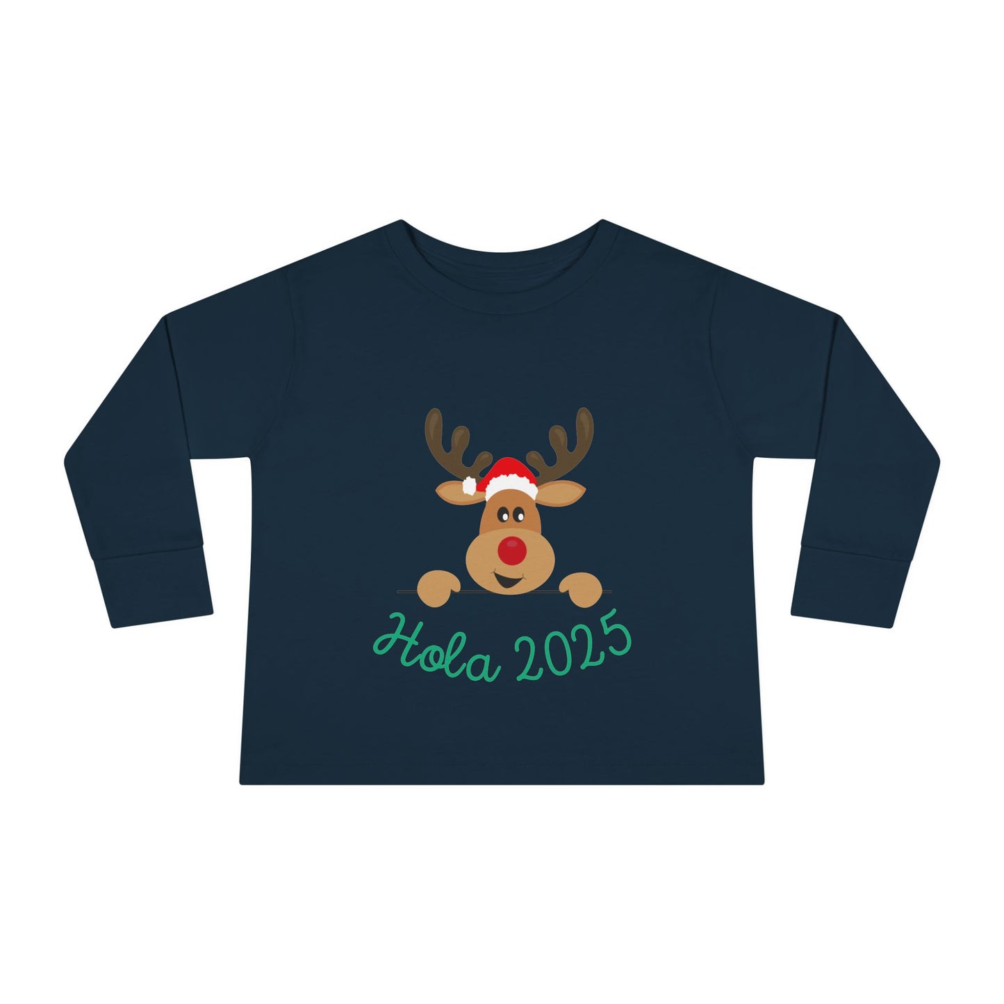 Hola 2025 Toddler Long Sleeve Tee