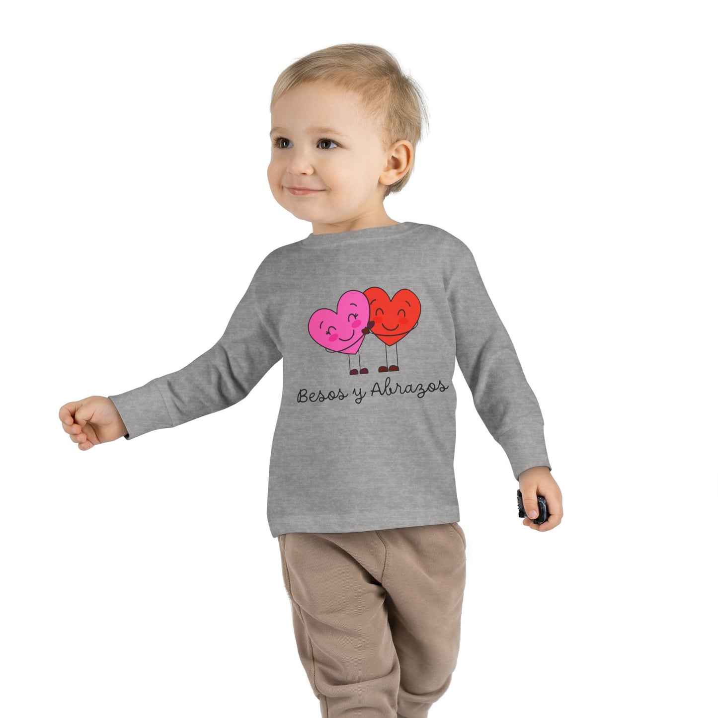 Besos Toddler Long Sleeve Tee