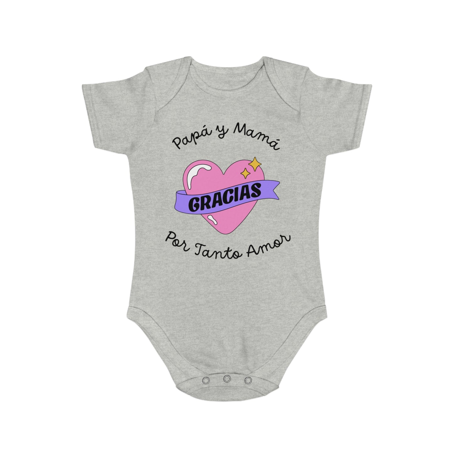 Gracias Short Sleeve Baby Bodysuit