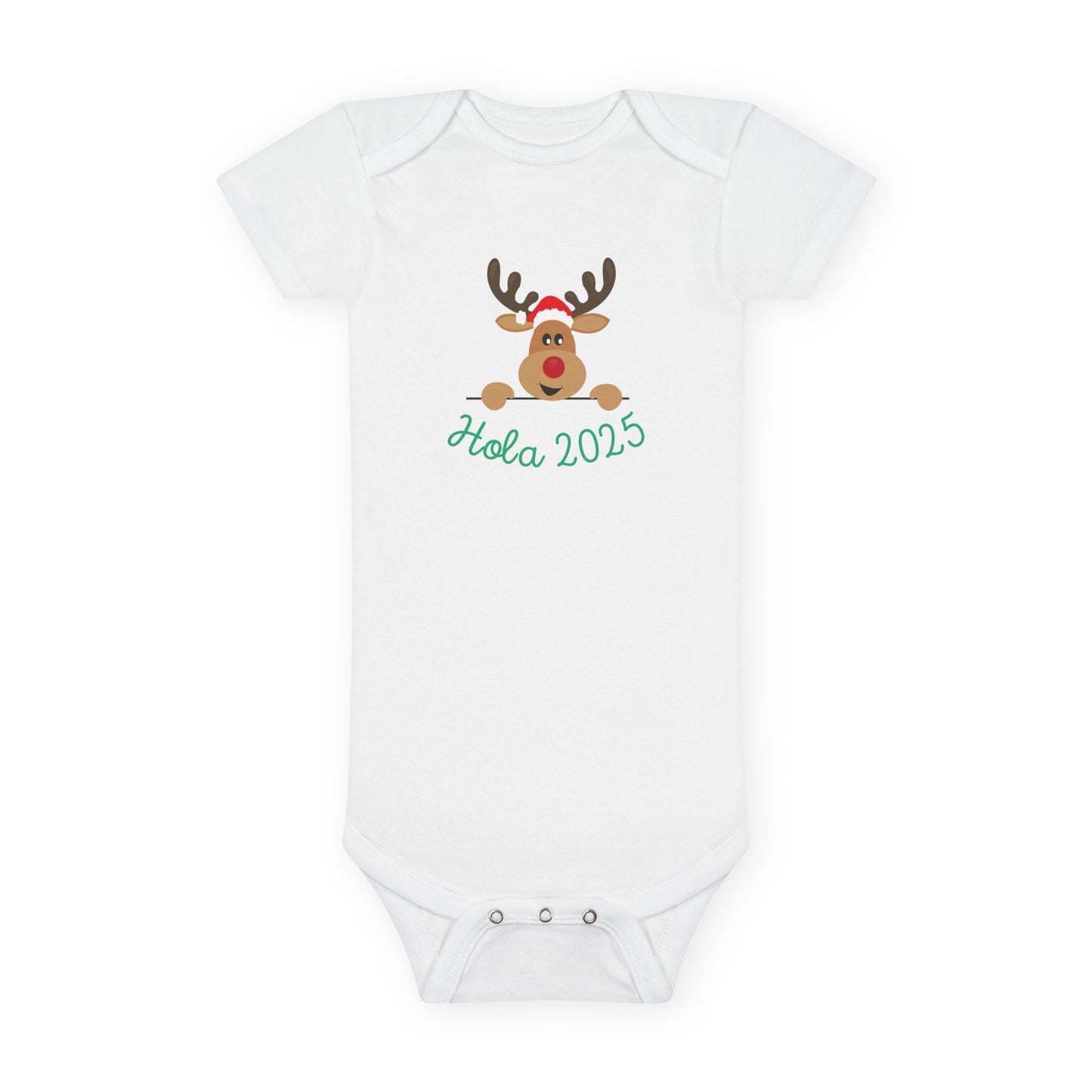 Hola 2025 Baby Short Sleeve Onesie®
