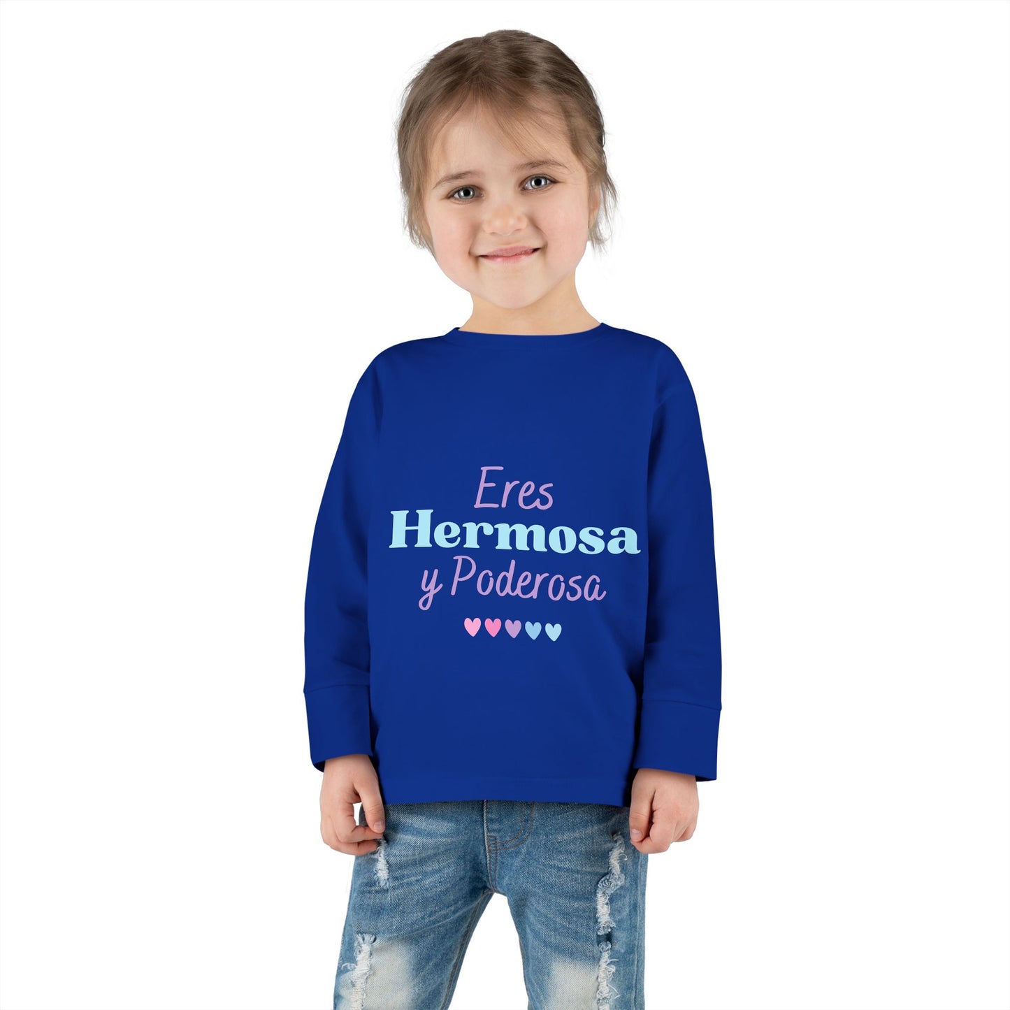 Eres Hermosa Toddler Long Sleeve Tee