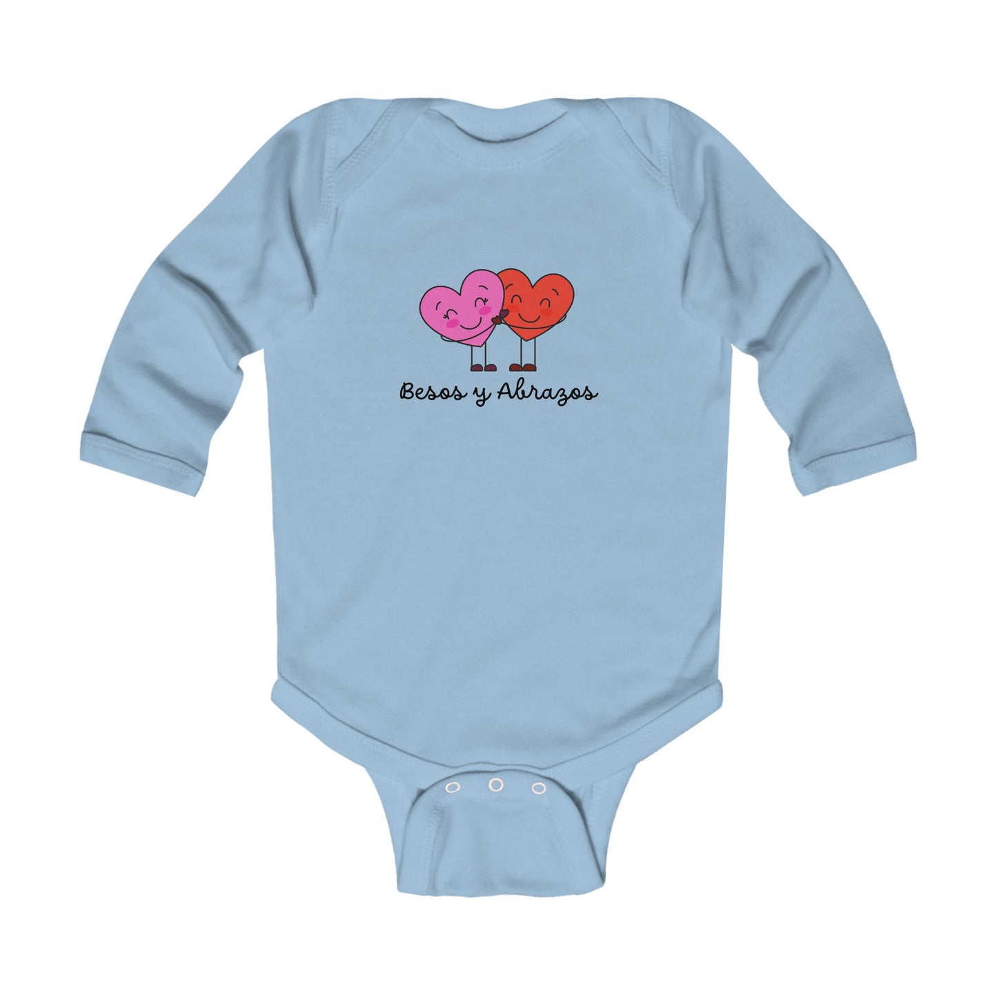 Besos Infant Long Sleeve Bodysuit
