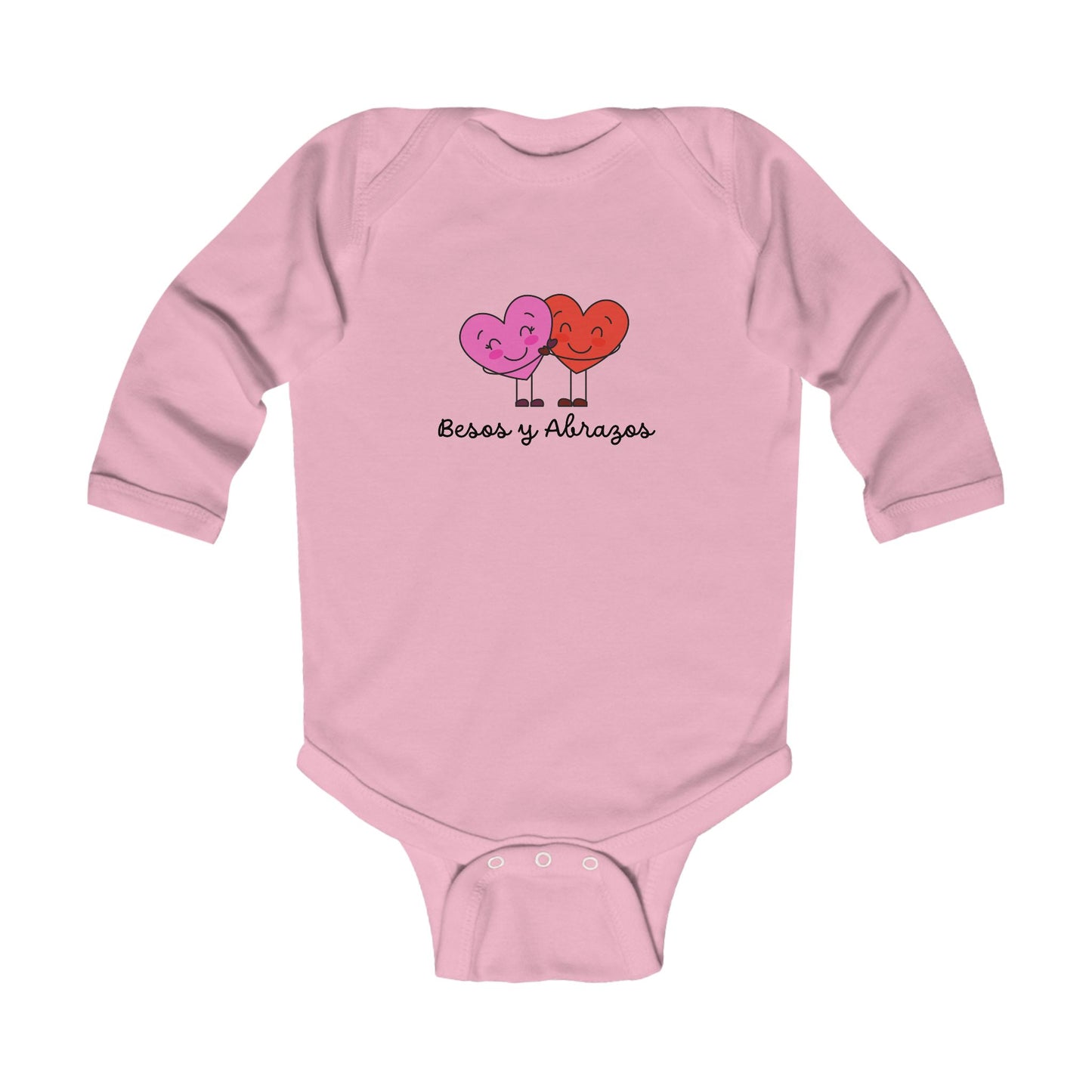 Besos Infant Long Sleeve Bodysuit