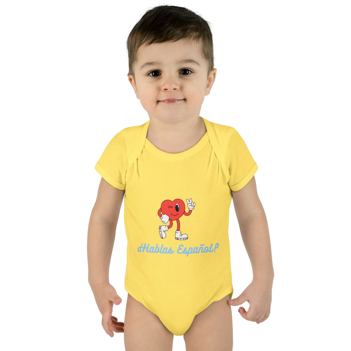 Hablas Español Infant Baby Rib Bodysuit