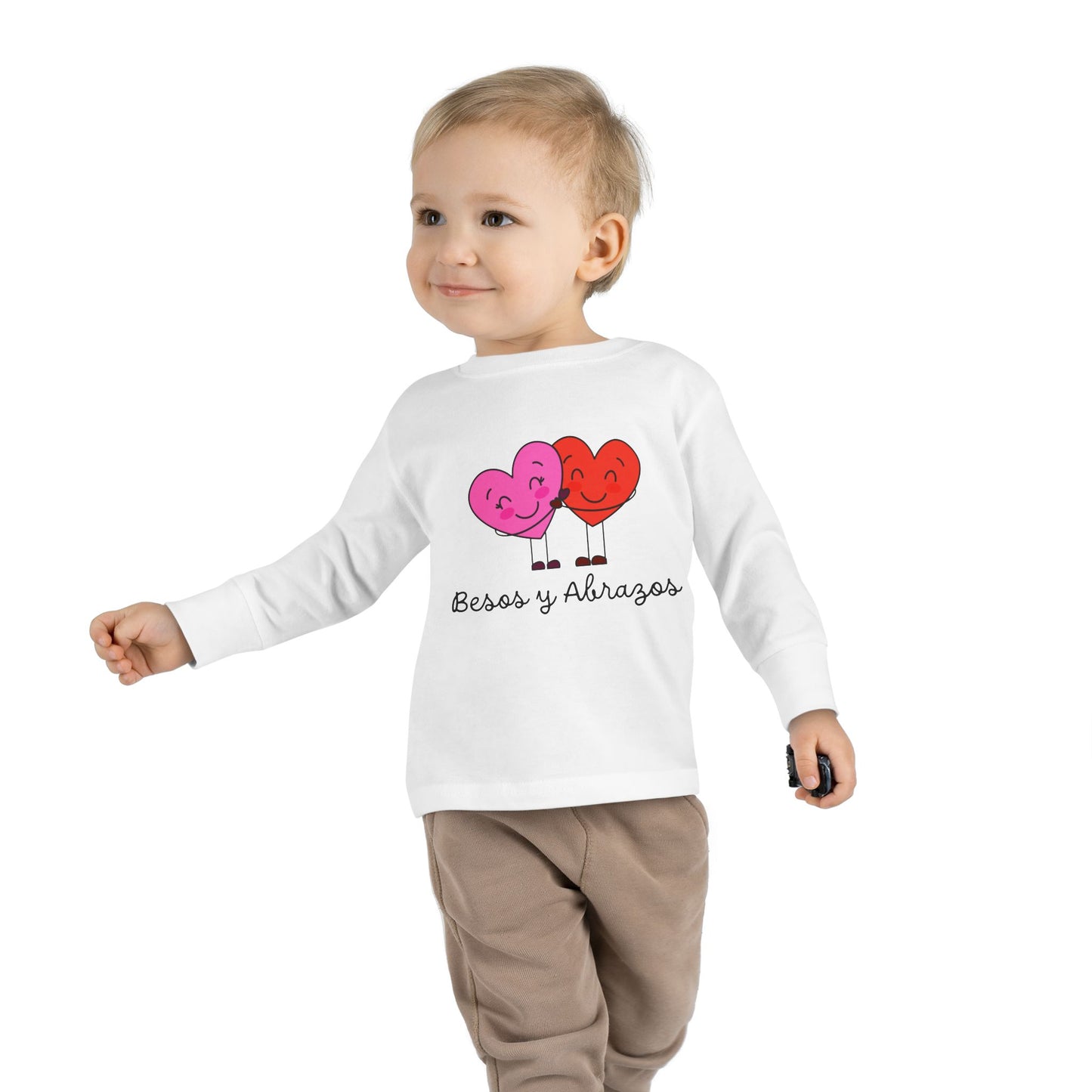 Besos Toddler Long Sleeve Tee