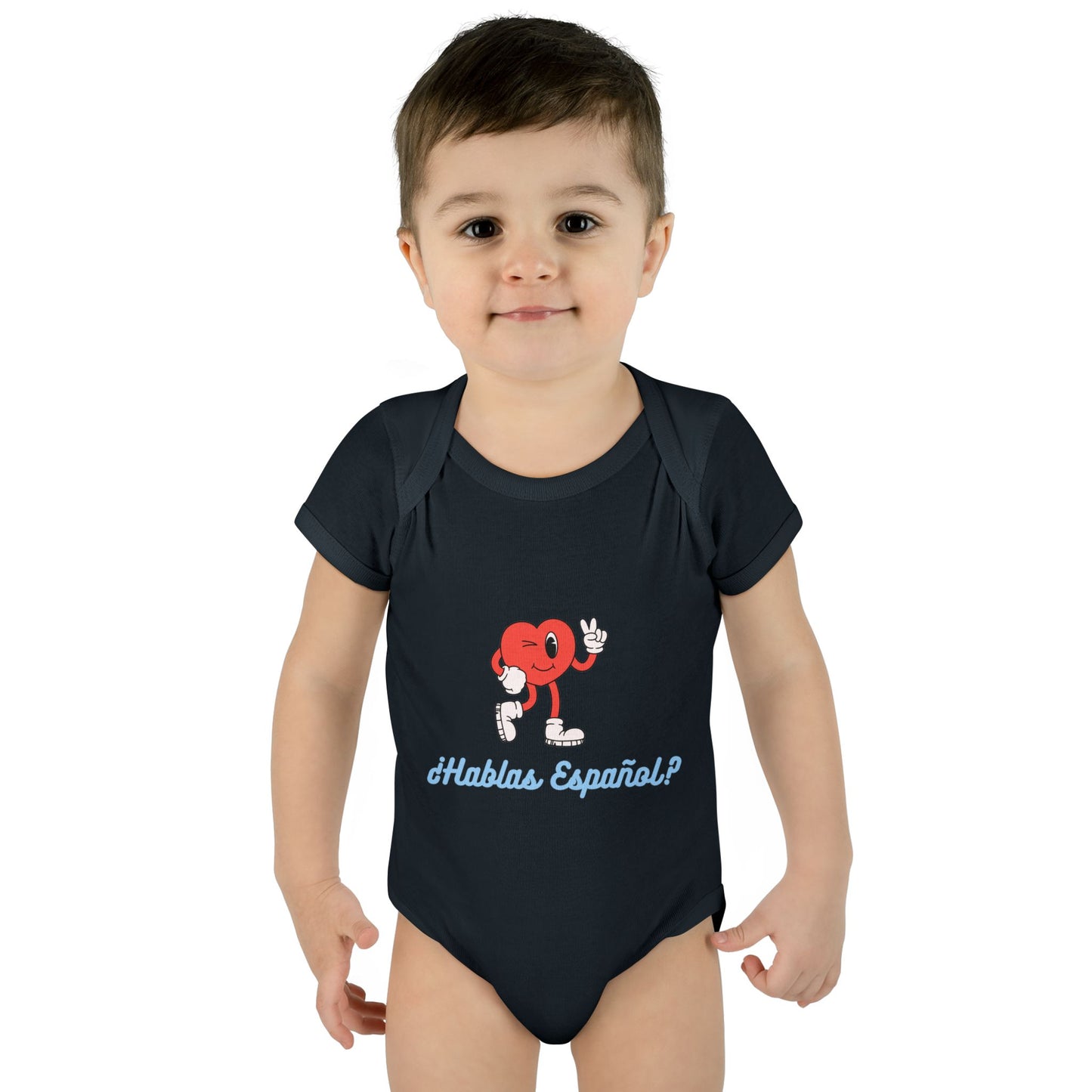 Hablas Español Infant Baby Rib Bodysuit