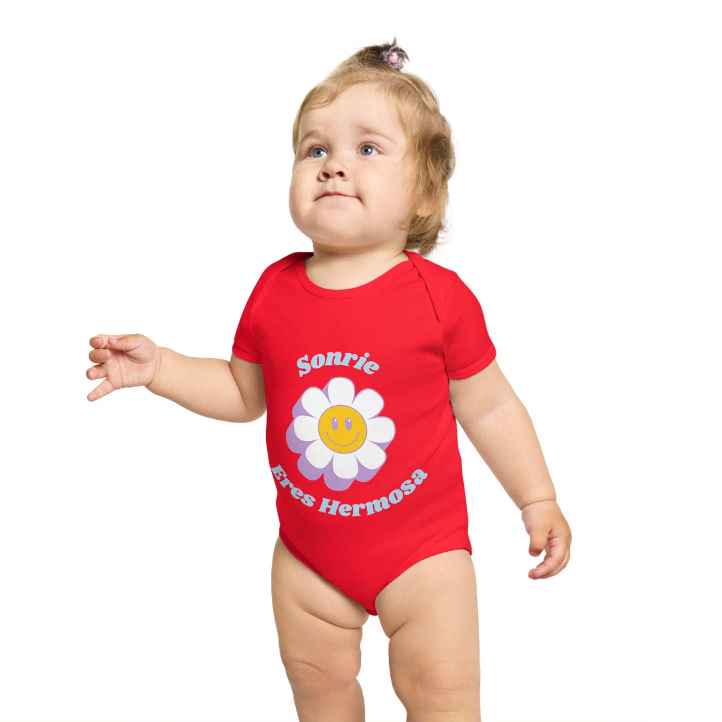 Hablas Español Short Sleeve Baby Bodysuit