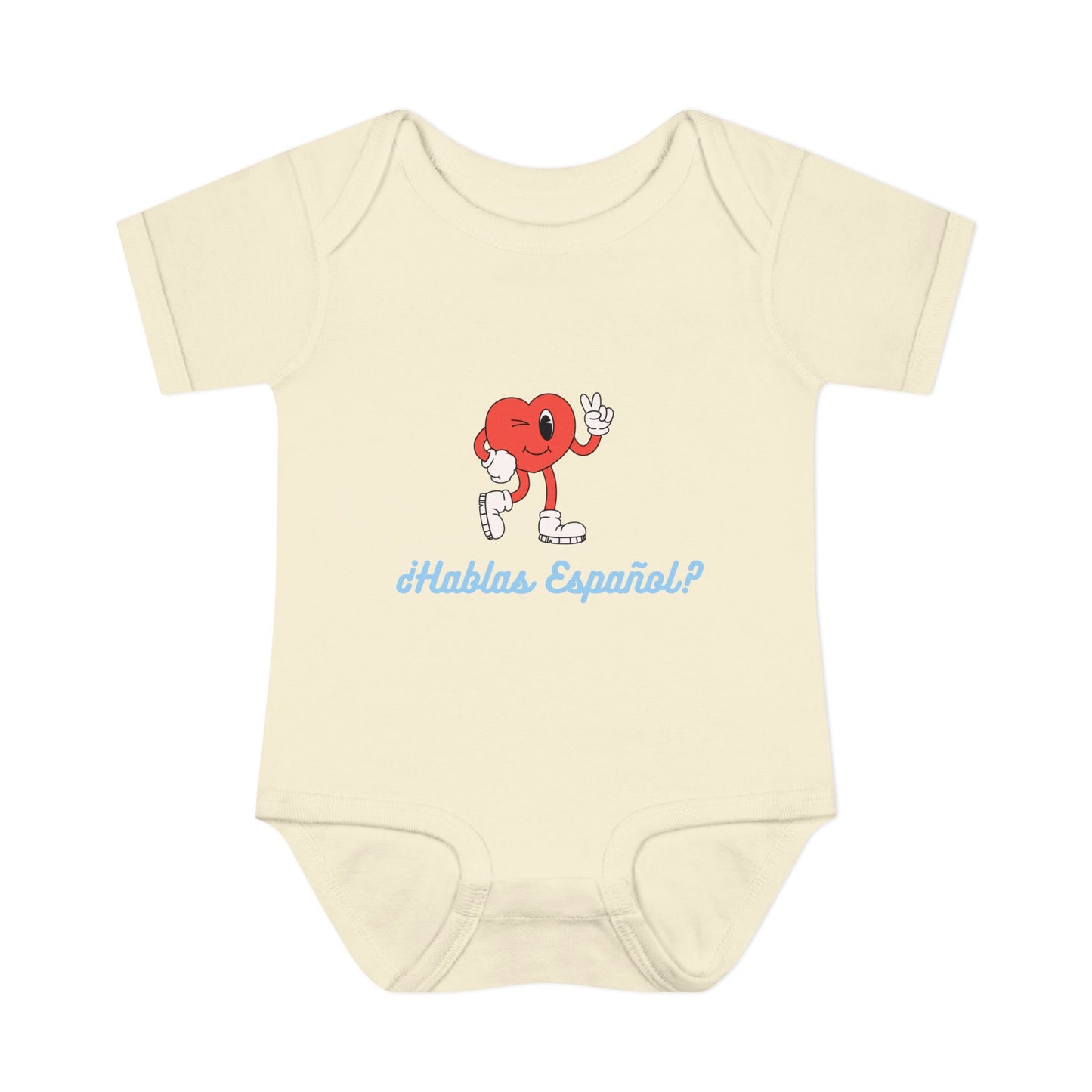 Hablas Español Infant Baby Rib Bodysuit