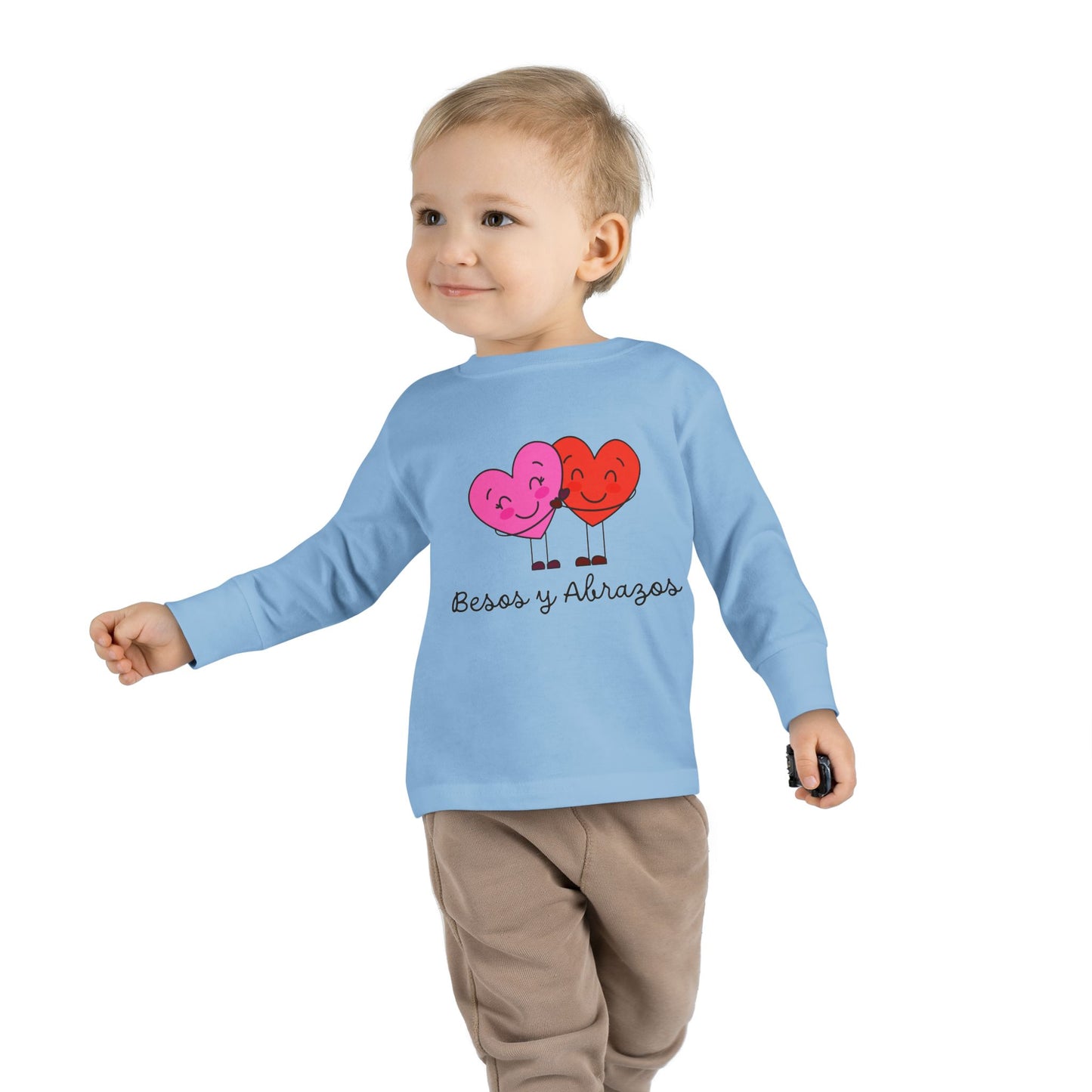 Besos Toddler Long Sleeve Tee