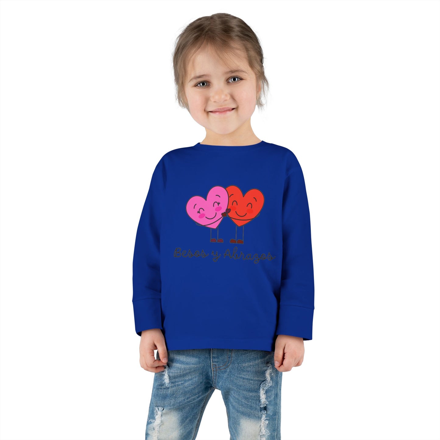 Besos Toddler Long Sleeve Tee
