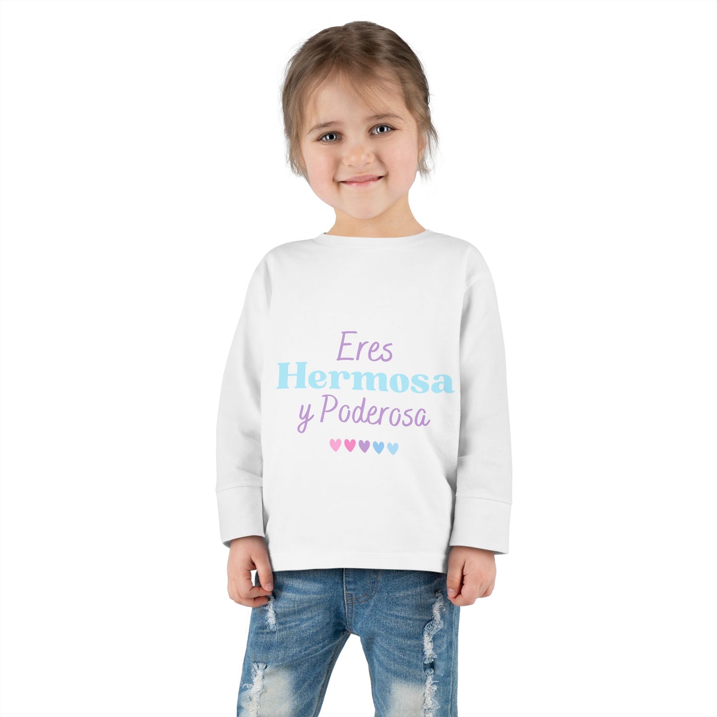Eres Hermosa Toddler Long Sleeve Tee