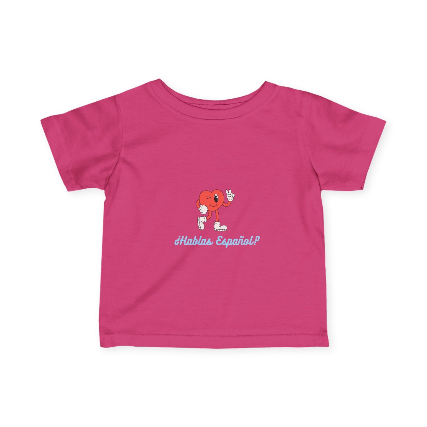 Hablas Español Infant Fine Jersey Tee