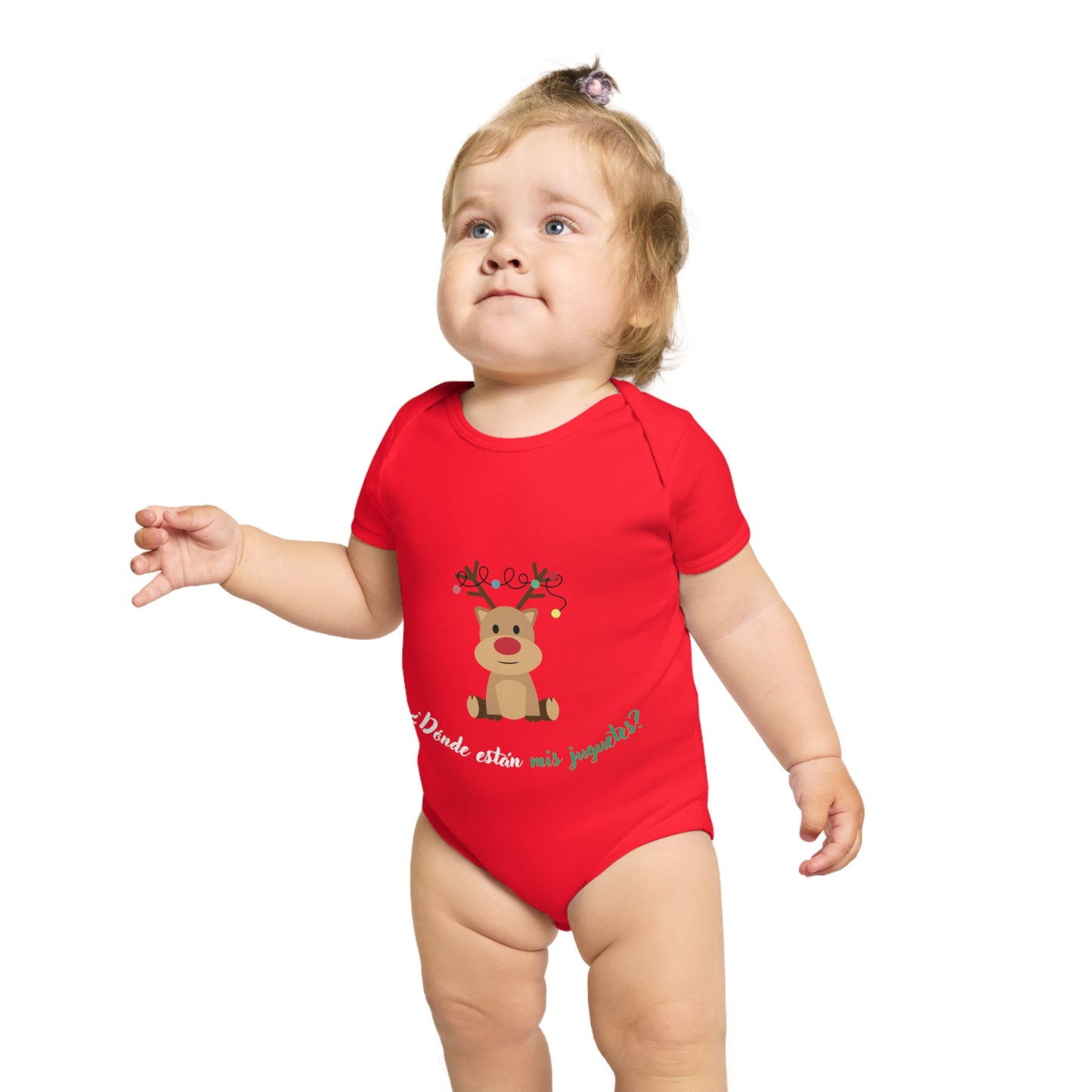 Mis Juguetes Short Sleeve Baby Bodysuit