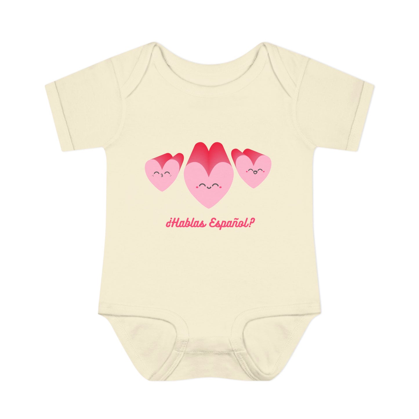 Hablas Infant Baby Rib Bodysuit