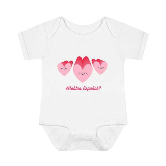 Hablas Infant Baby Rib Bodysuit