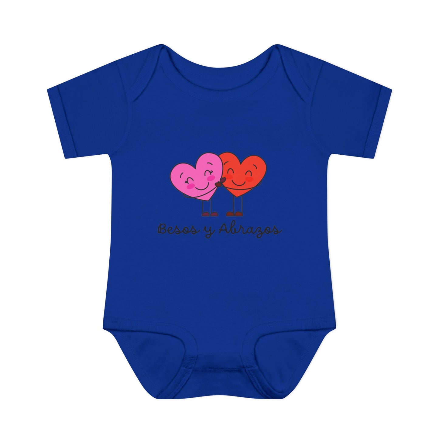 Besos Infant Baby Rib Bodysuit