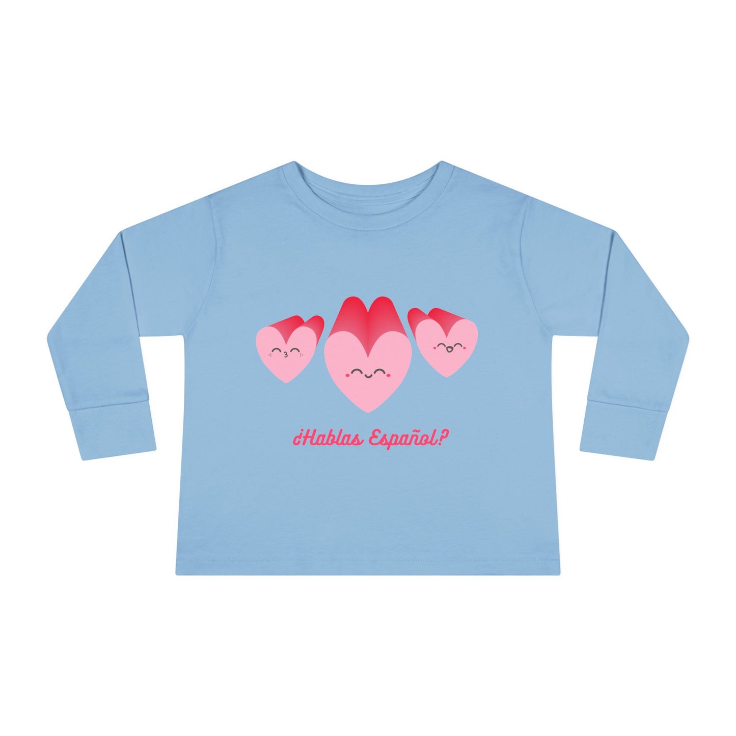 Hablas Toddler Long Sleeve Tee