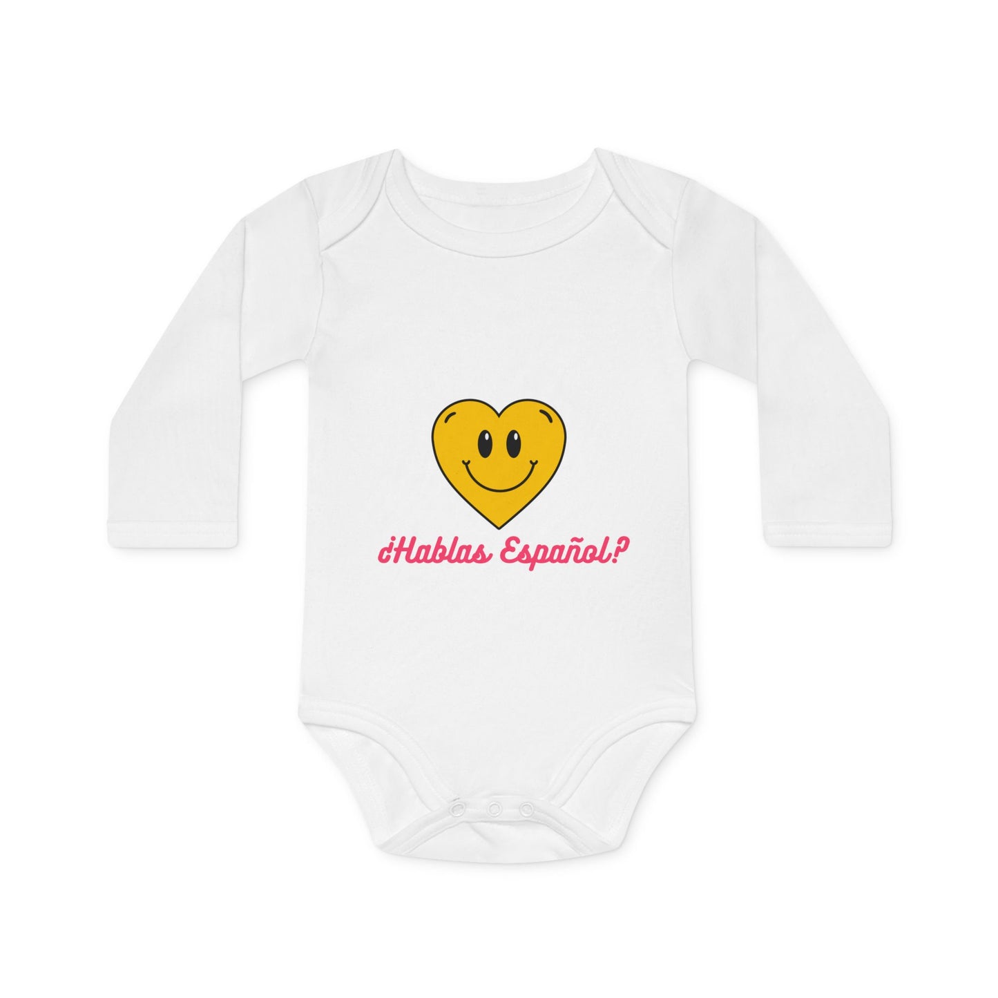Español Baby Long-Sleeve Organic Bodysuit