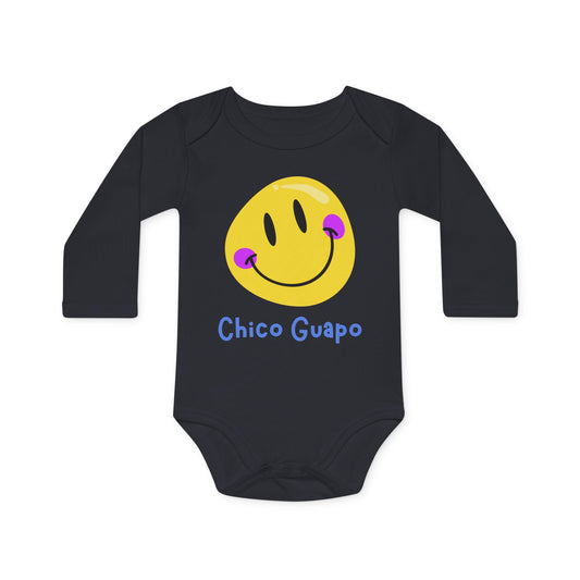 Chico Guapo Baby Long-Sleeve Organic Bodysuit