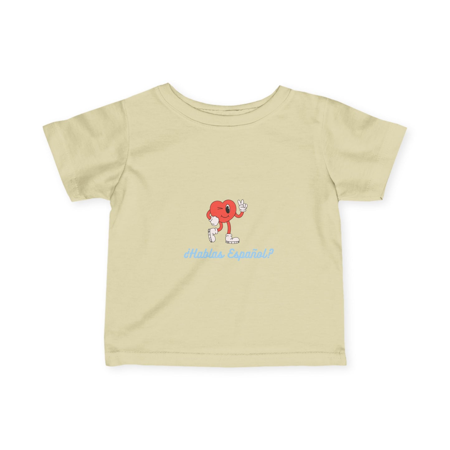 Hablas Español Infant Fine Jersey Tee
