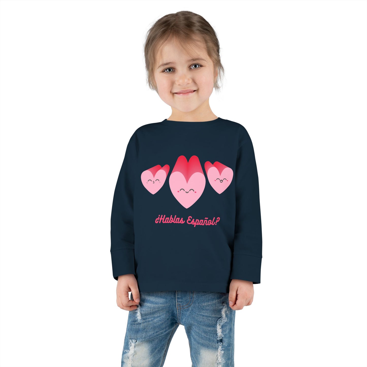 Hablas Toddler Long Sleeve Tee
