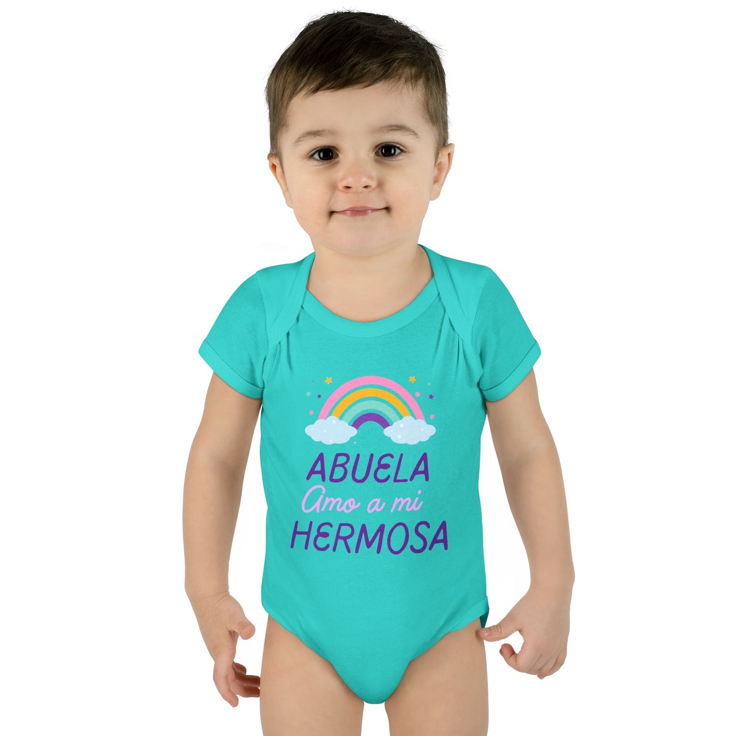 Abuela Infant Baby Rib Bodysuit