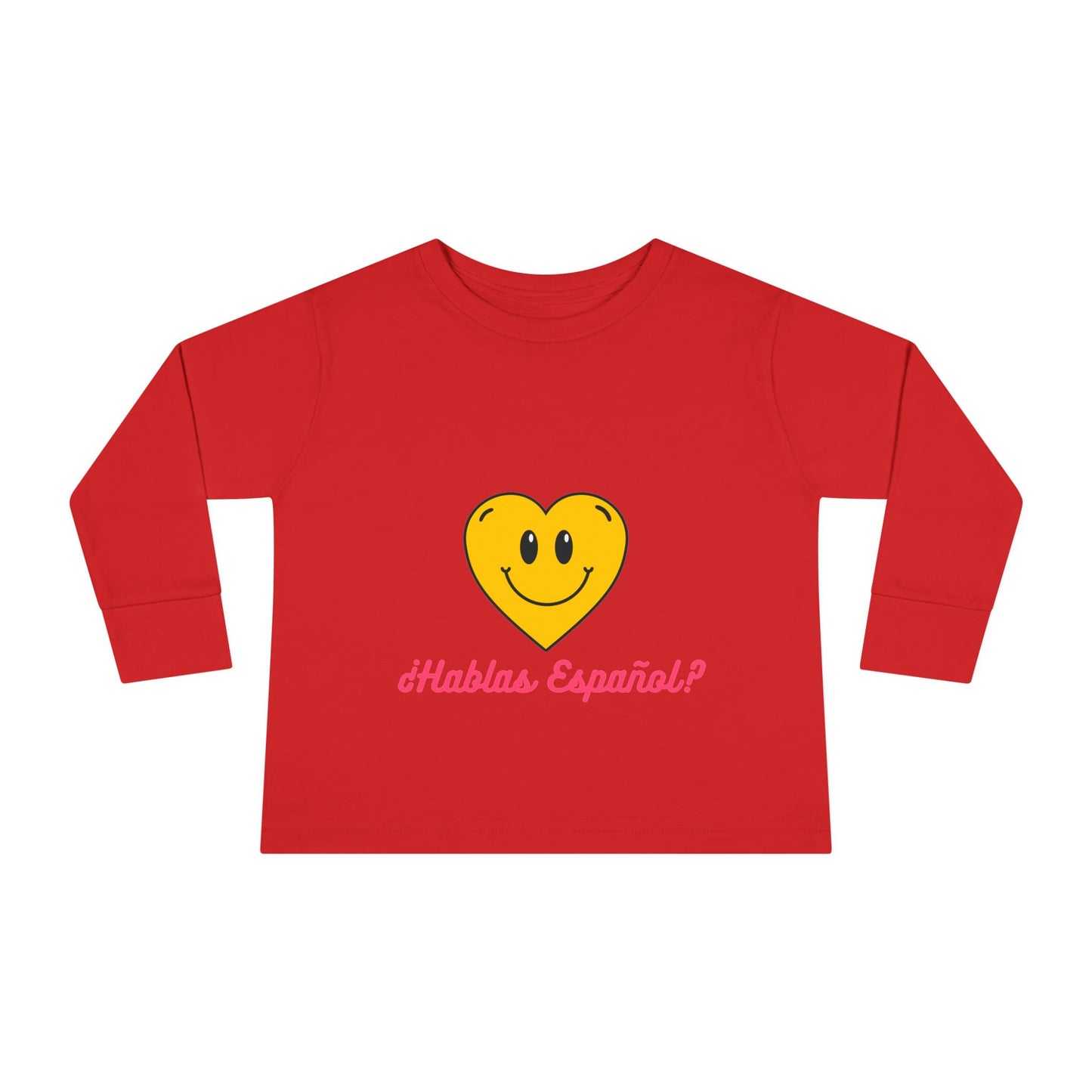 Español Toddler Long Sleeve Tee