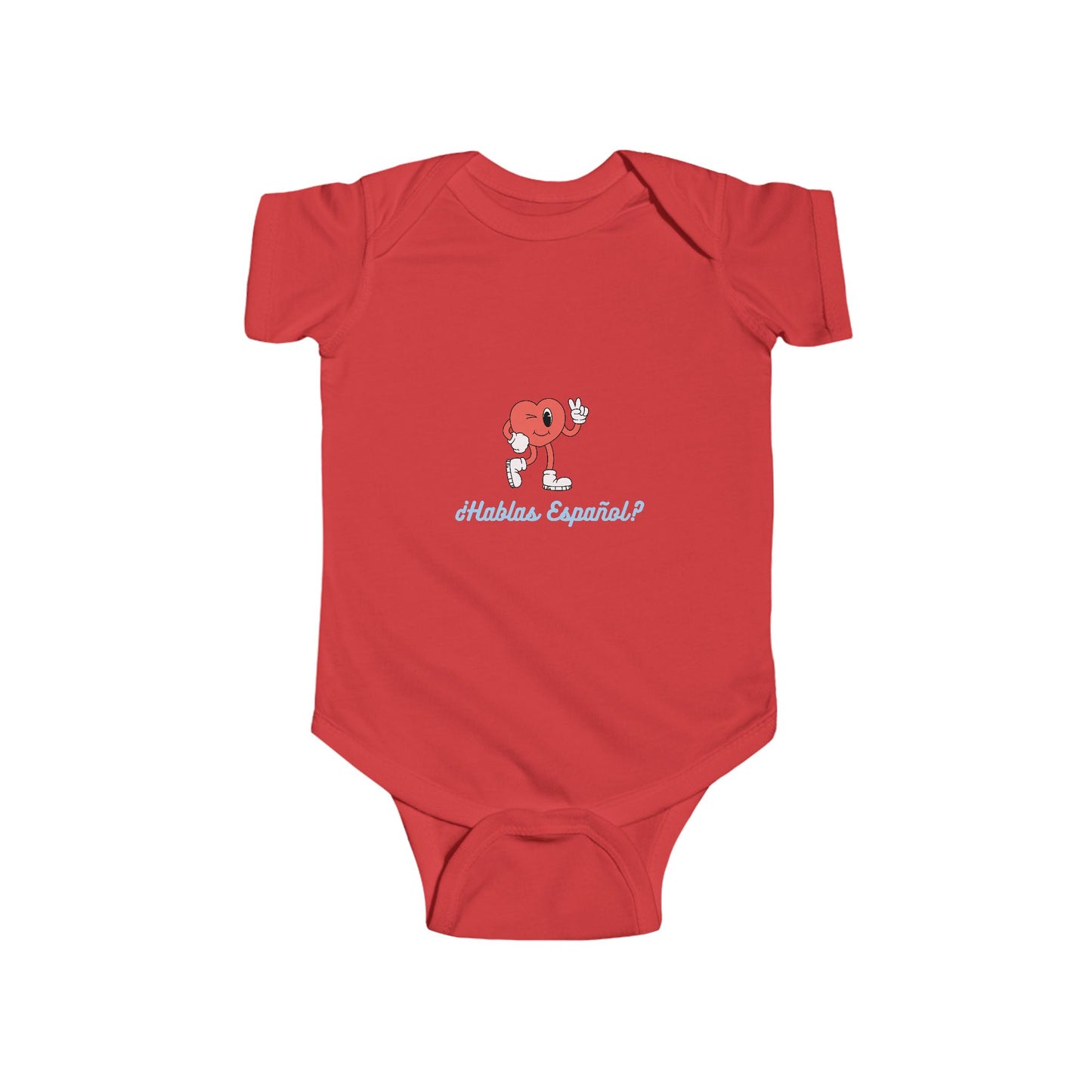 Hablas Español Infant Fine Jersey Bodysuit