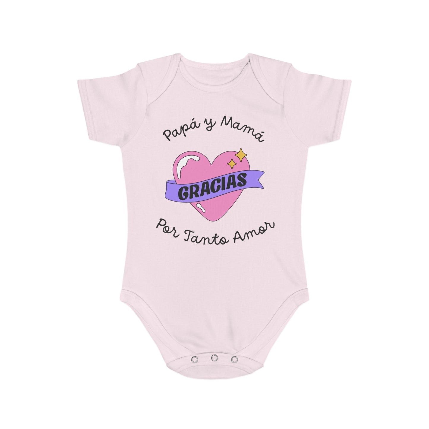 Gracias Short Sleeve Baby Bodysuit