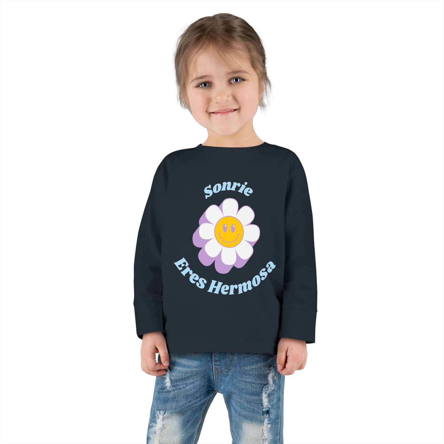 Sonrie Toddler Long Sleeve Tee