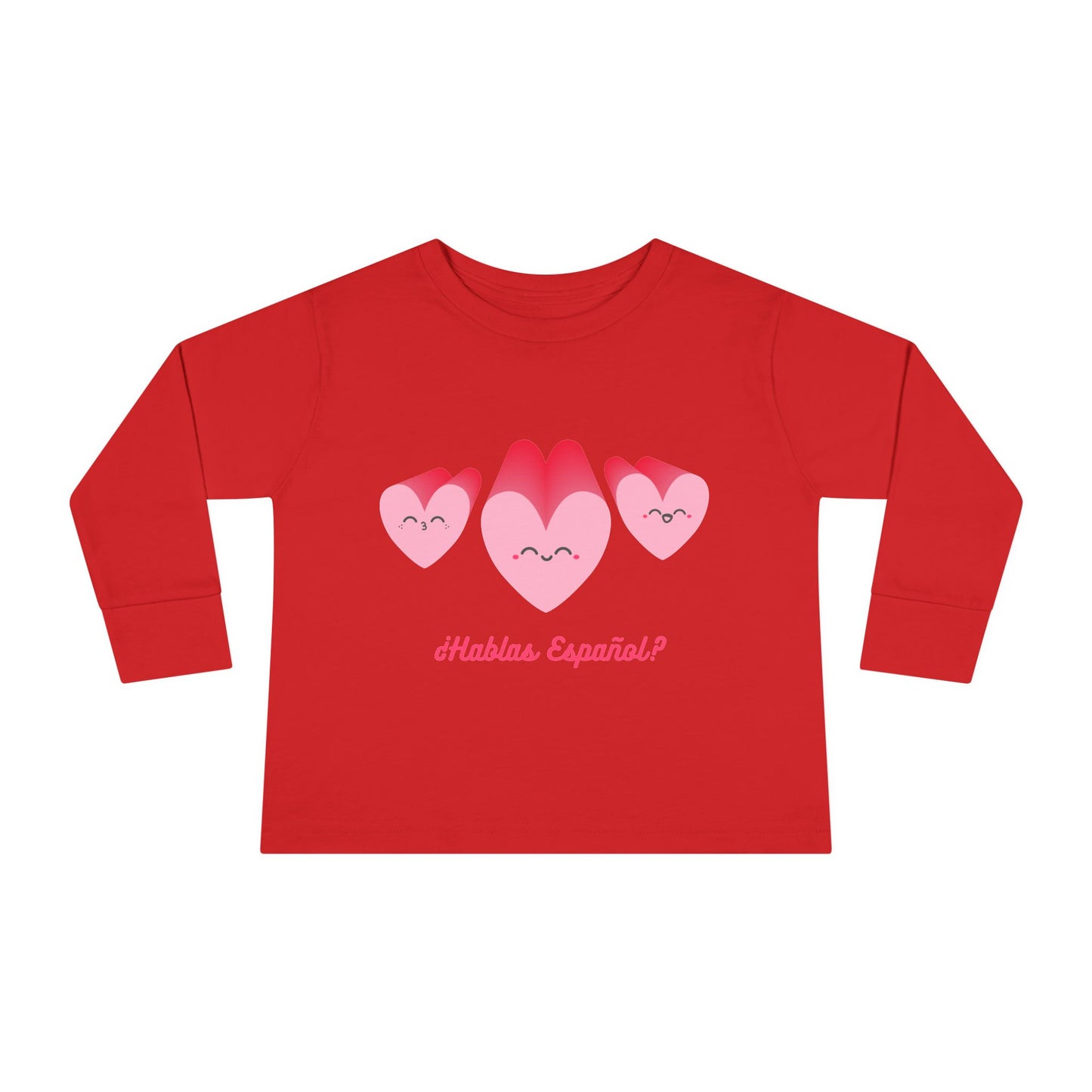 Hablas Toddler Long Sleeve Tee