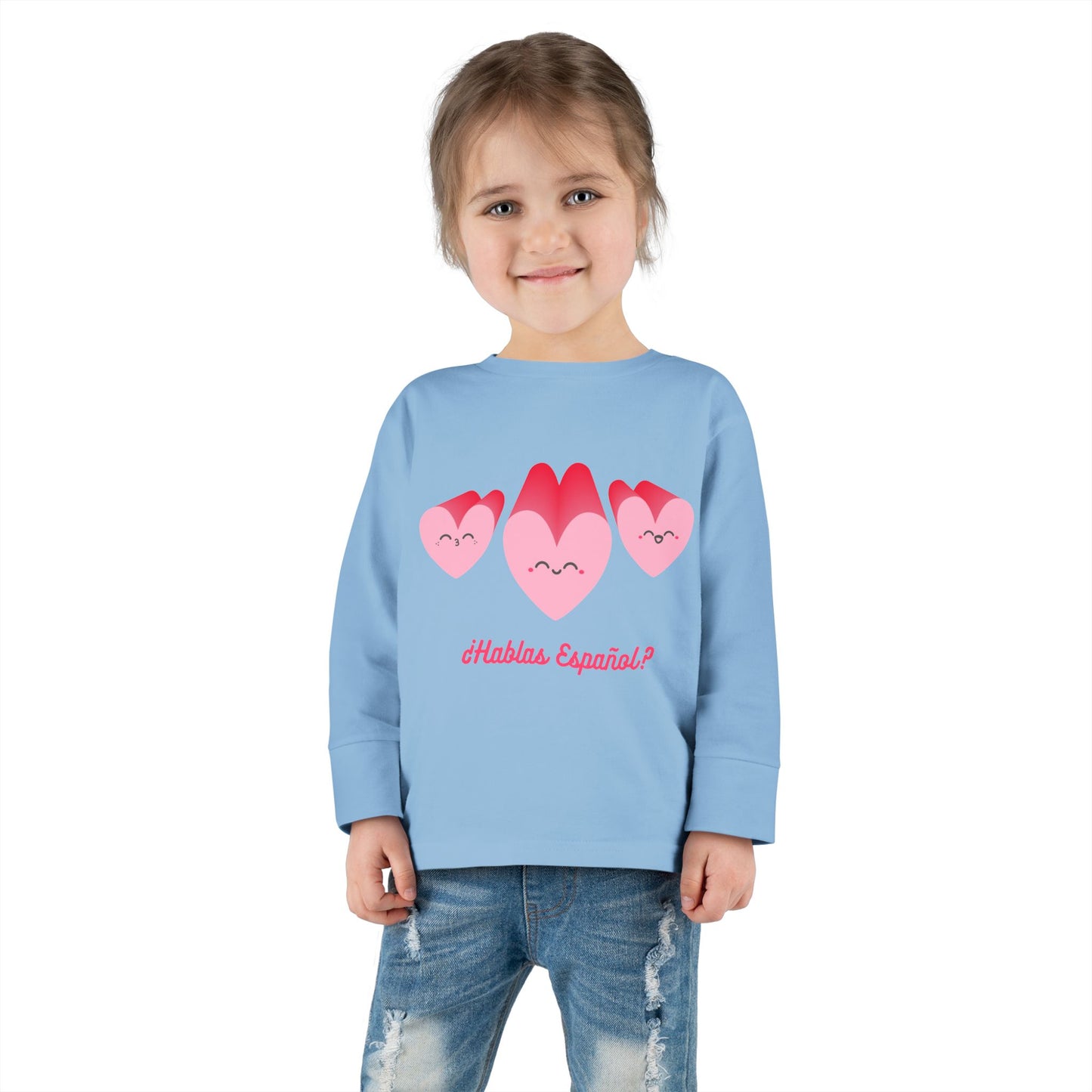 Hablas Toddler Long Sleeve Tee