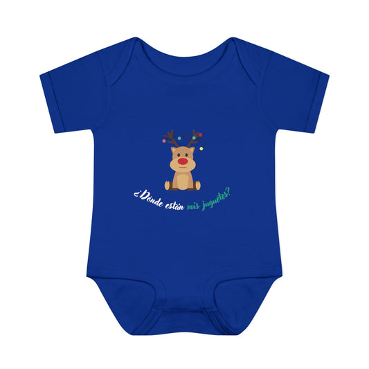 Mis Juguetes Infant Baby Rib Bodysuit