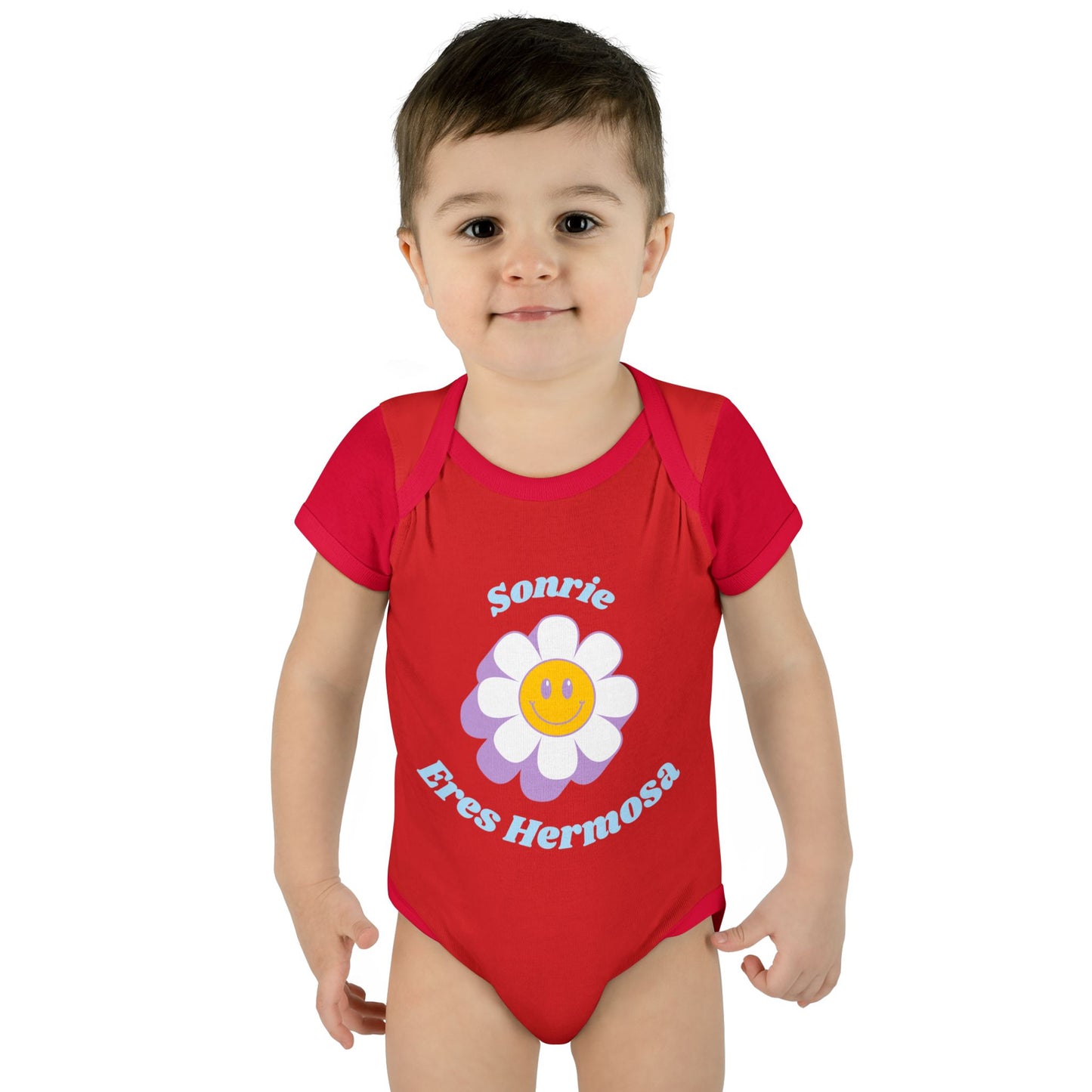 Sonrie Infant Baby Rib Bodysuit