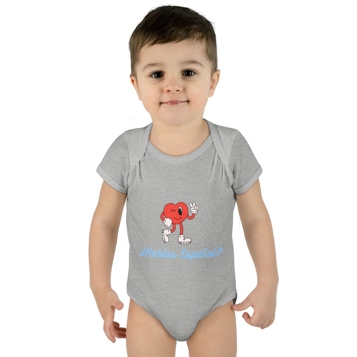 Hablas Español Infant Baby Rib Bodysuit