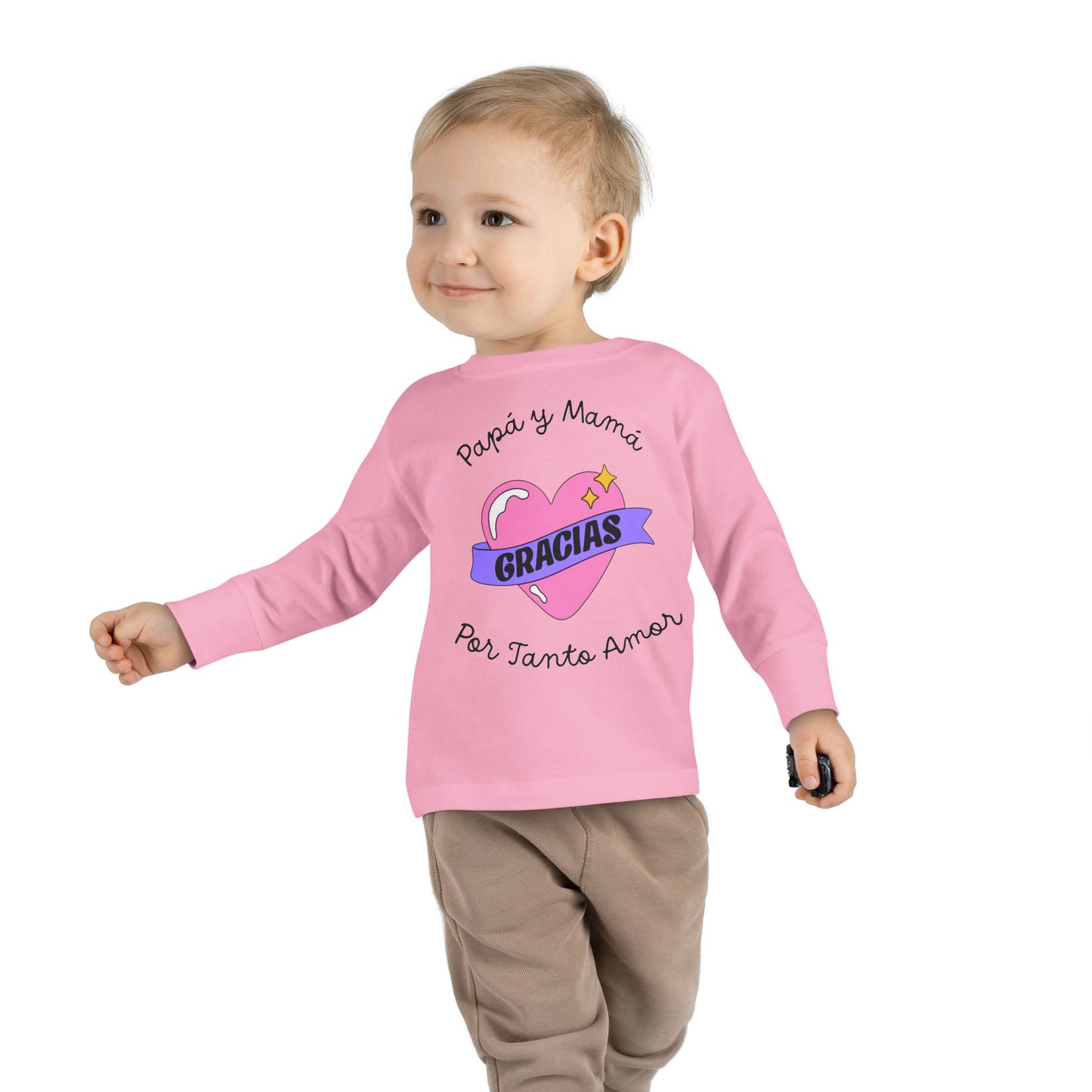Gracias Toddler Long Sleeve Tee
