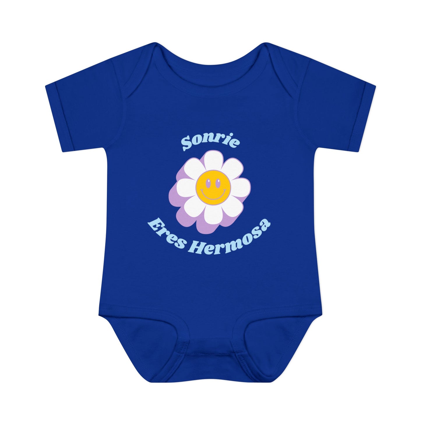 Sonrie Infant Baby Rib Bodysuit