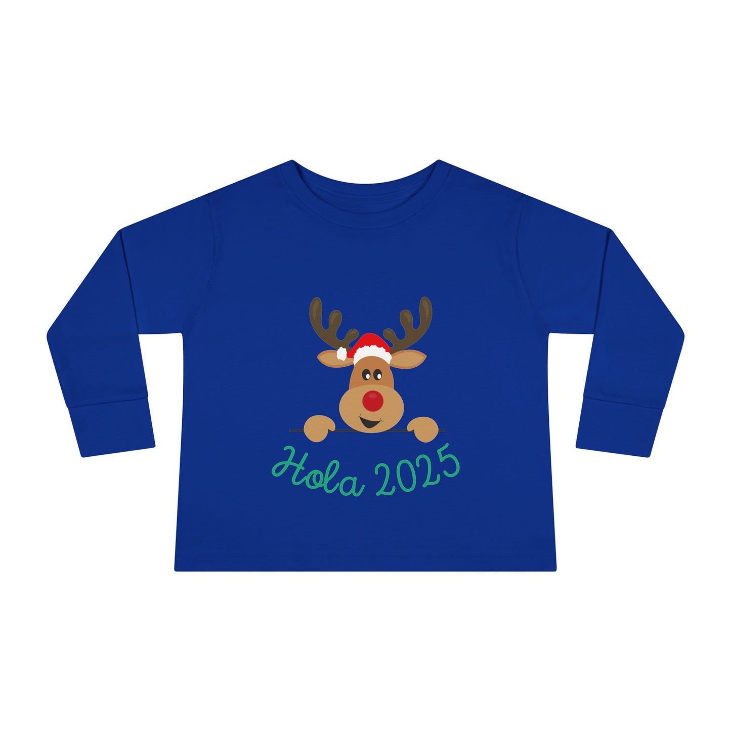 Hola 2025 Toddler Long Sleeve Tee