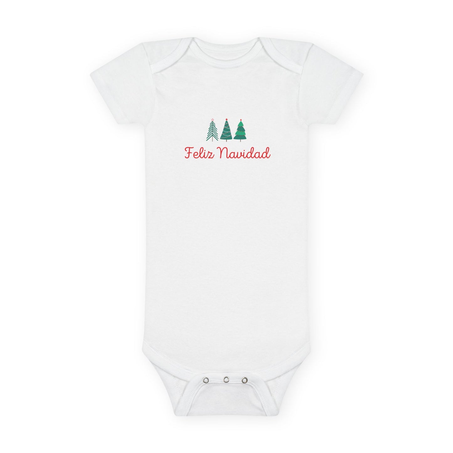 Feliz Navidad Baby Short Sleeve Onesie®
