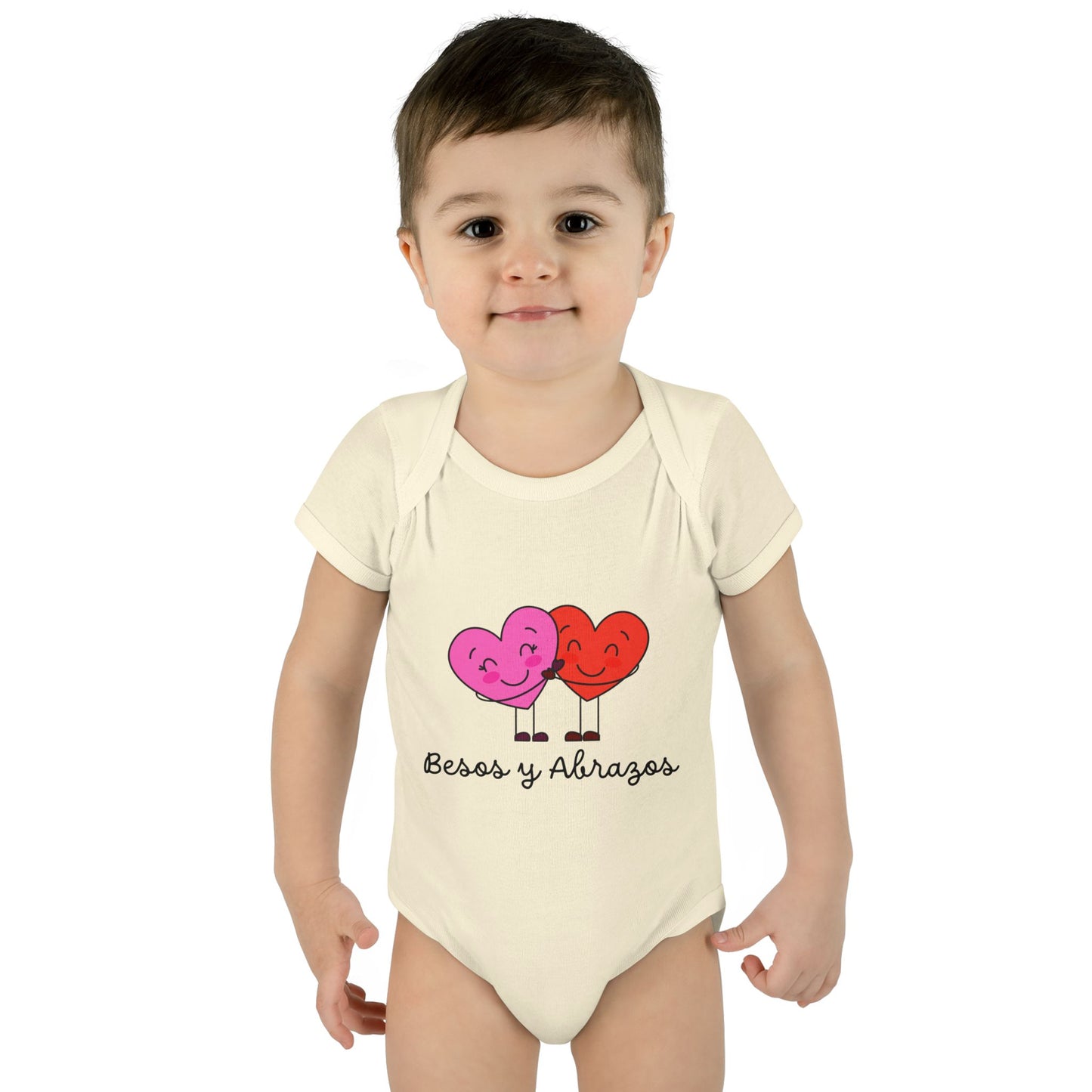 Besos Infant Baby Rib Bodysuit
