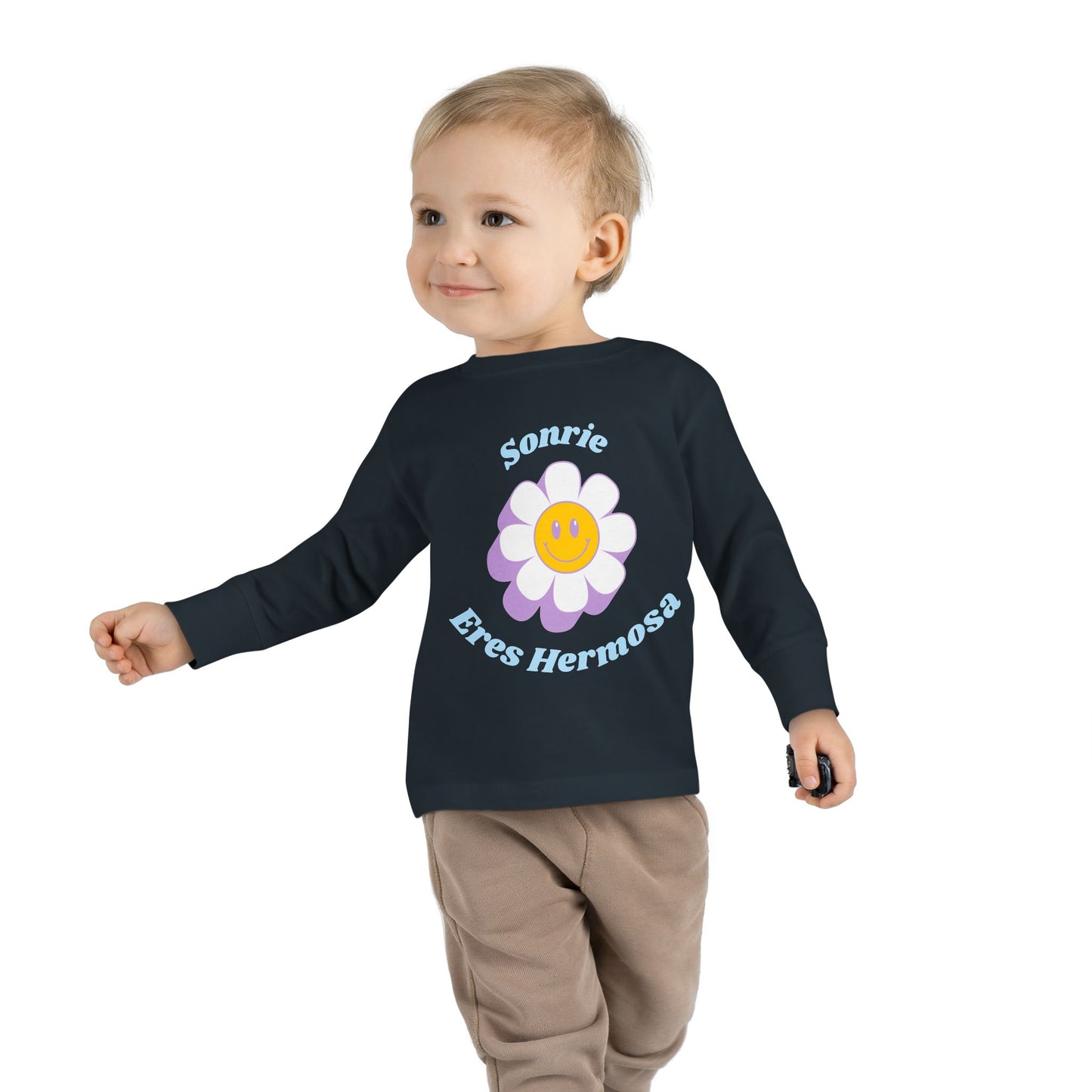 Sonrie Toddler Long Sleeve Tee