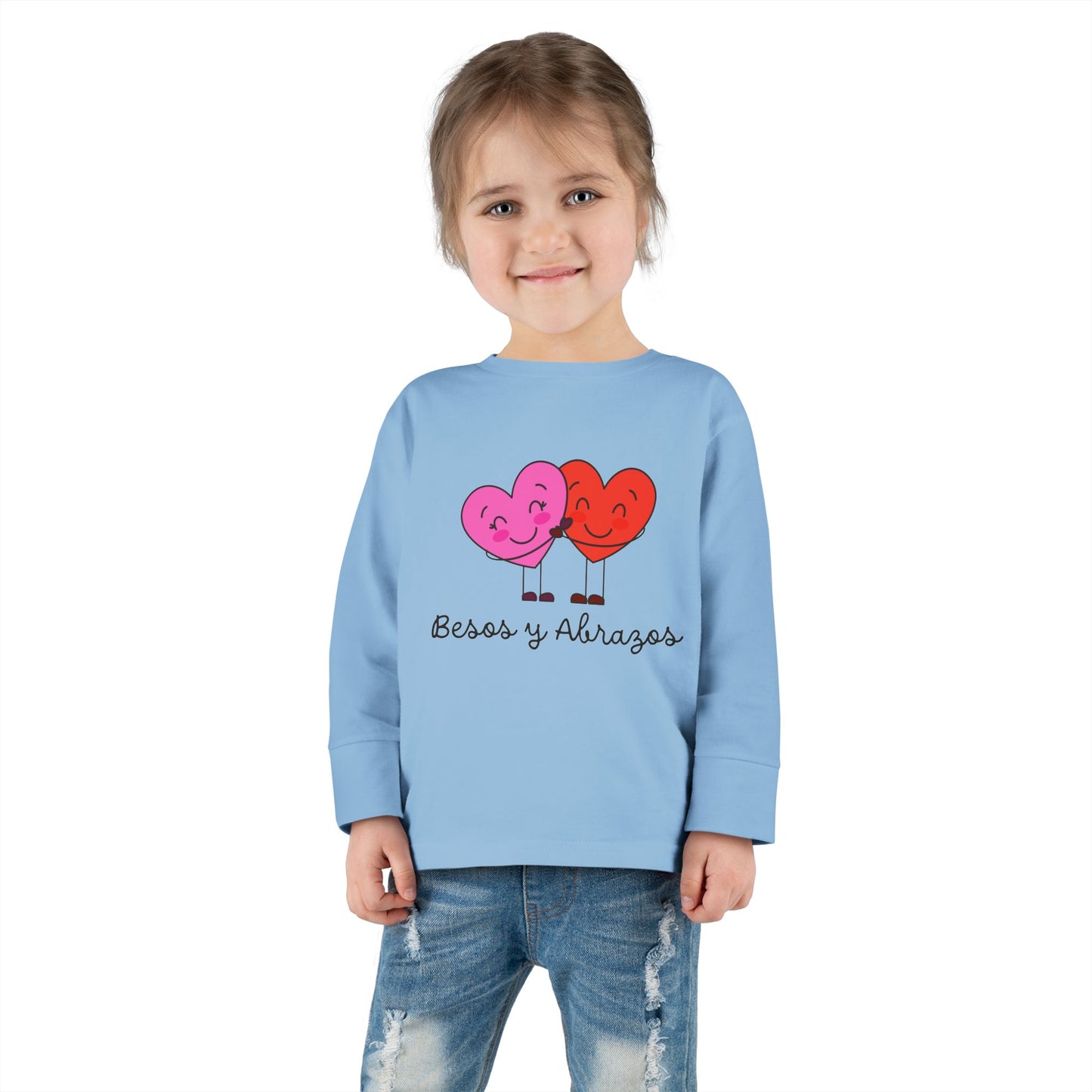 Besos Toddler Long Sleeve Tee