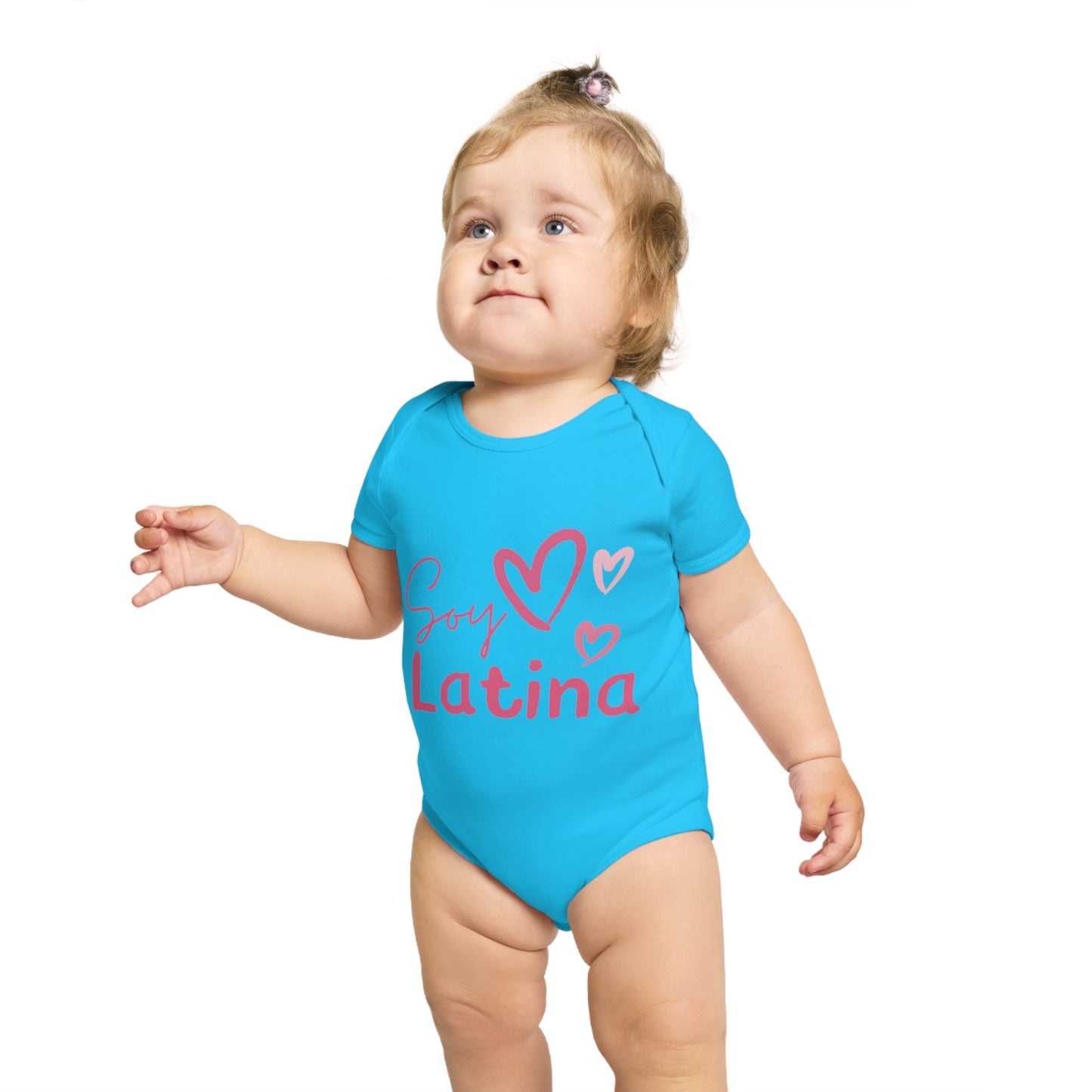 Soy Latina Short Sleeve Baby Bodysuit