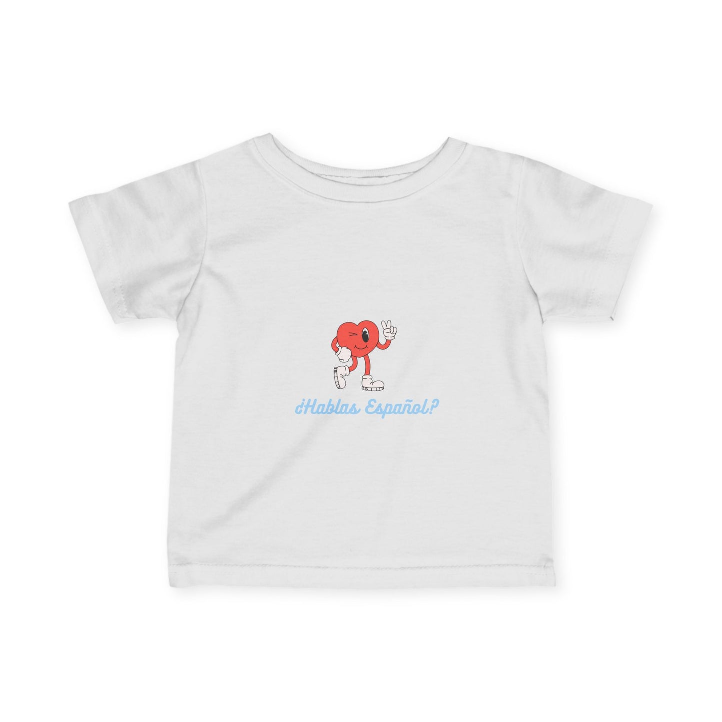 Hablas Español Infant Fine Jersey Tee