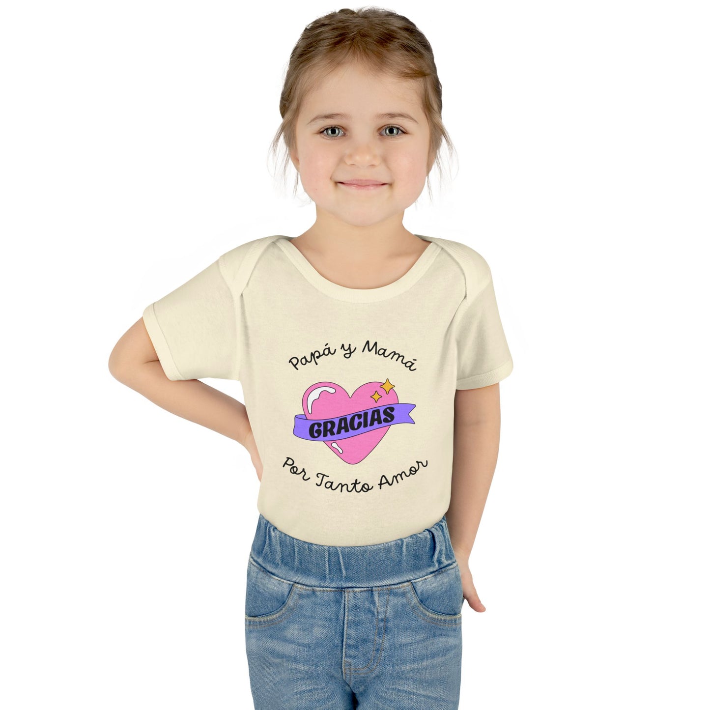 Gracias Infant Baby Rib Bodysuit