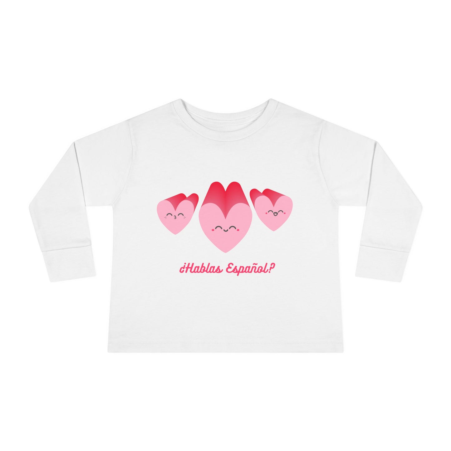Hablas Toddler Long Sleeve Tee