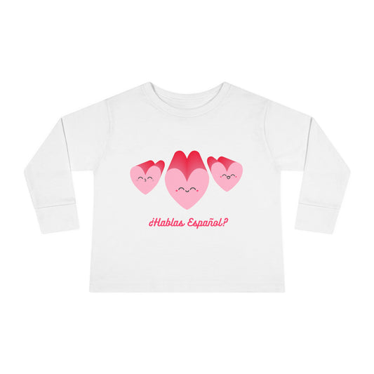 Hablas Toddler Long Sleeve Tee