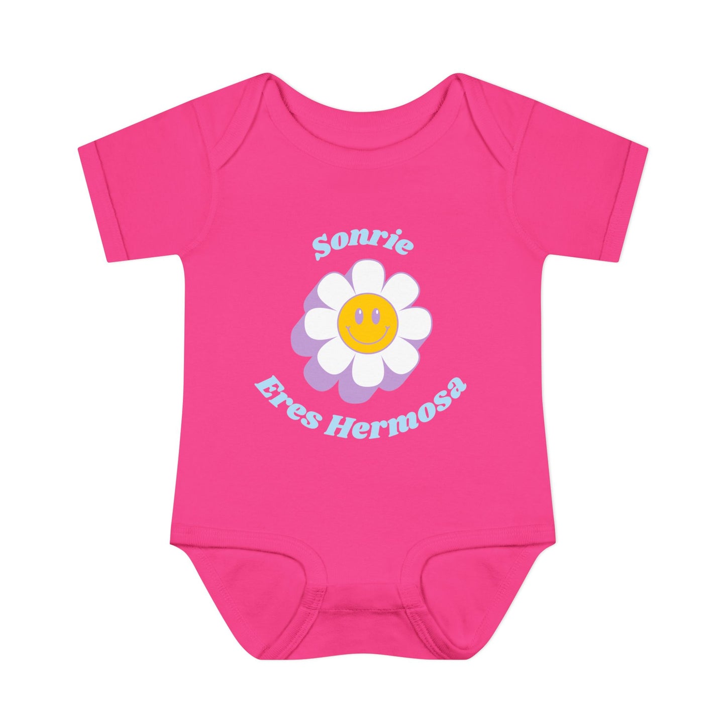 Sonrie Infant Baby Rib Bodysuit
