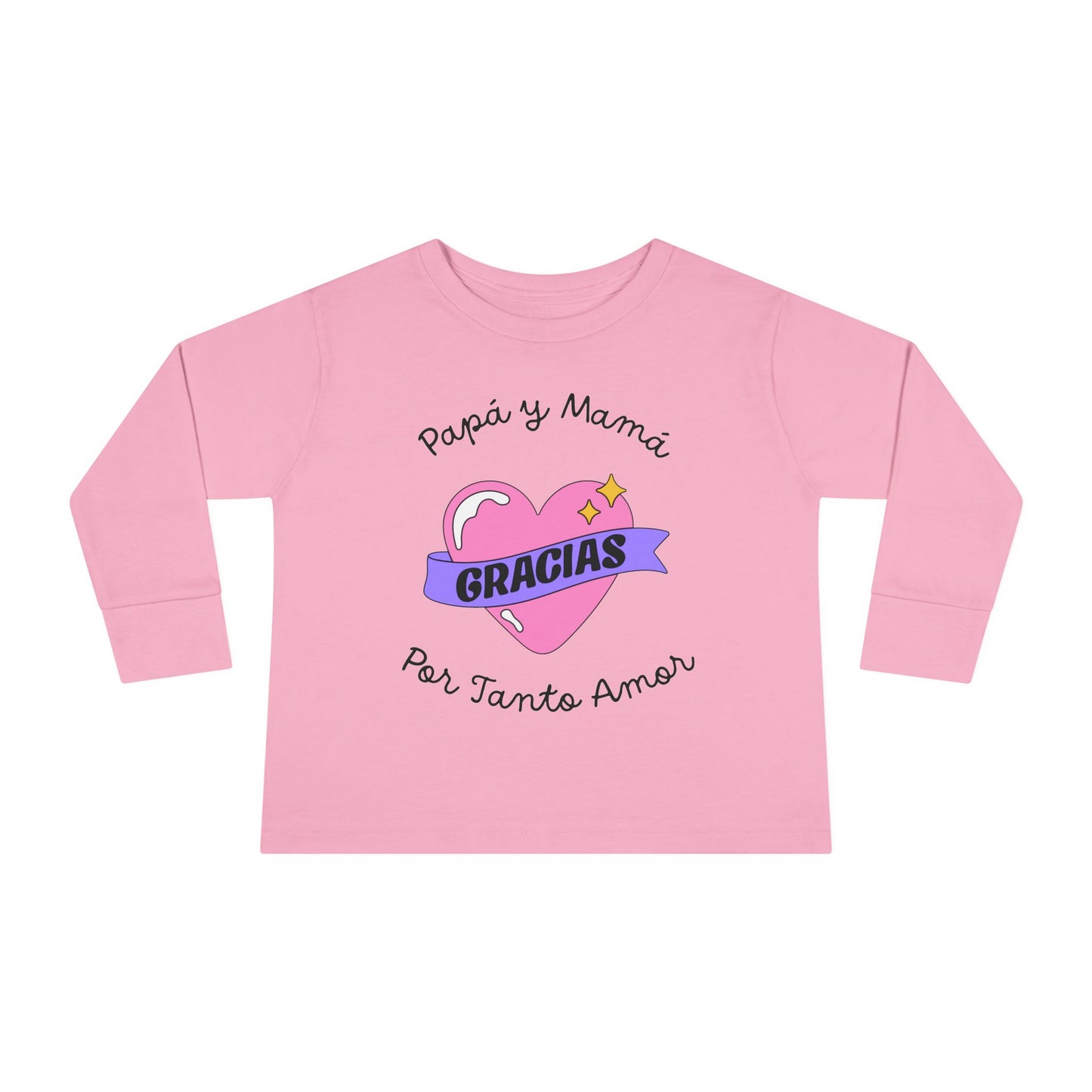 Gracias Toddler Long Sleeve Tee